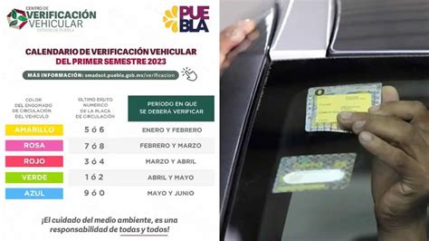 citas de verificación en puebla|Verificación